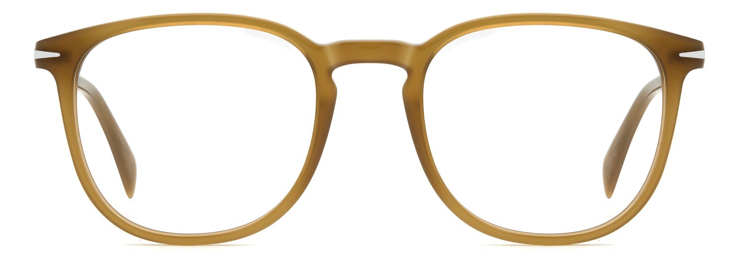 Eyeglasses David Beckham Db 1212 109796 FMP color ochre shape square 