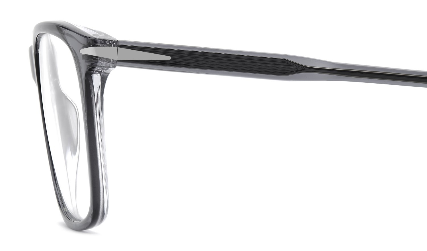 Occhiali da vista David Beckham Db 1213 109797 CBL colore grey crystal forma rettangolare 