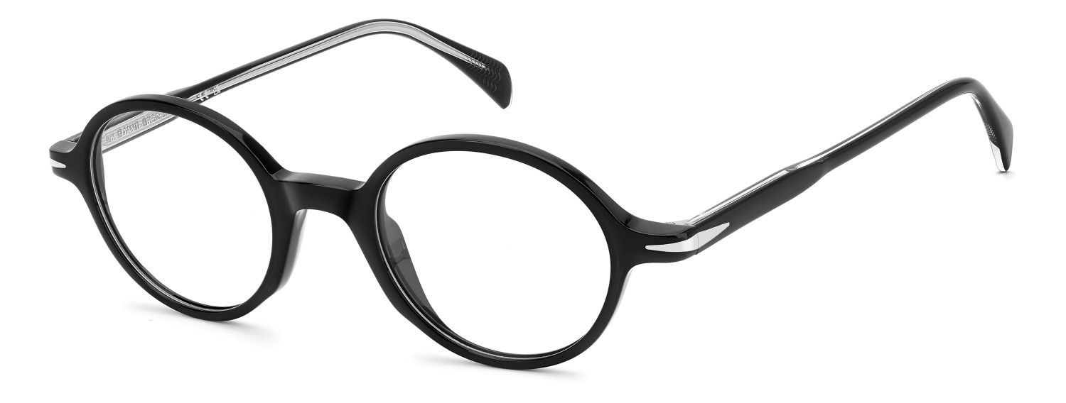 Eyeglasses David Beckham Db 1214 109799 807 color black shape oval 
