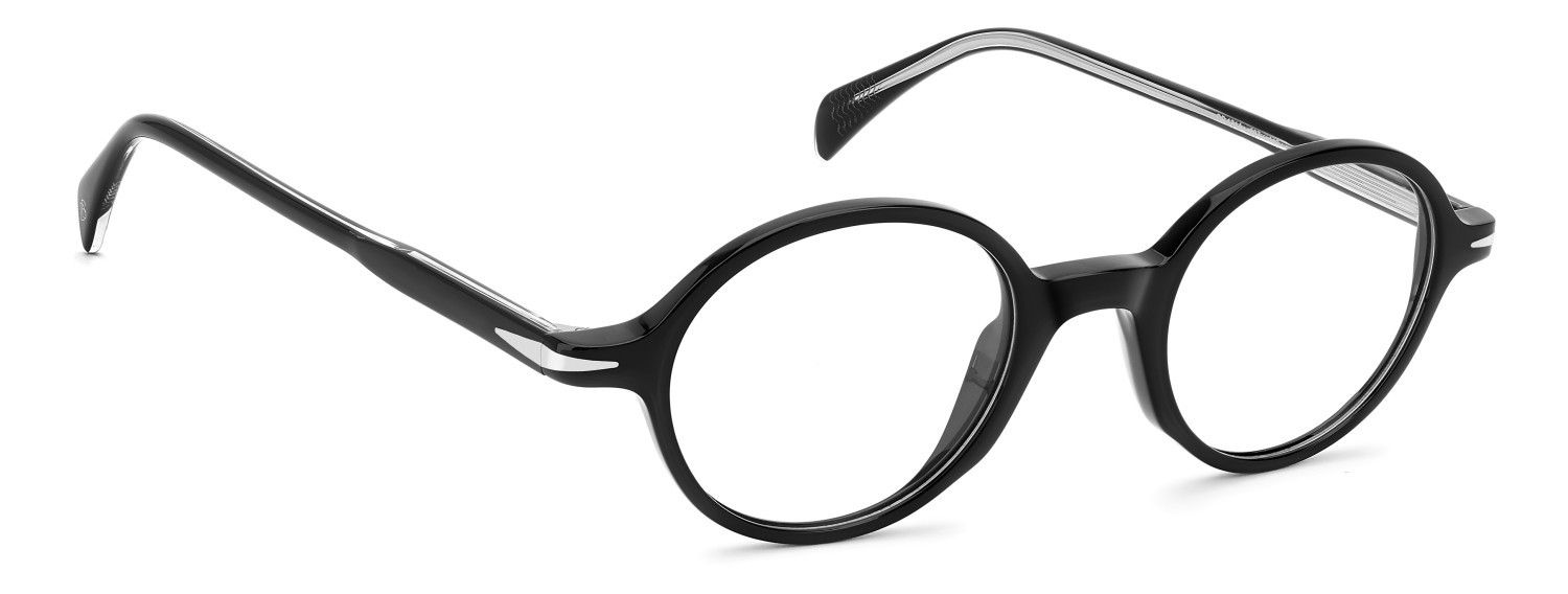 Eyeglasses David Beckham Db 1214 109799 807 color black shape oval 
