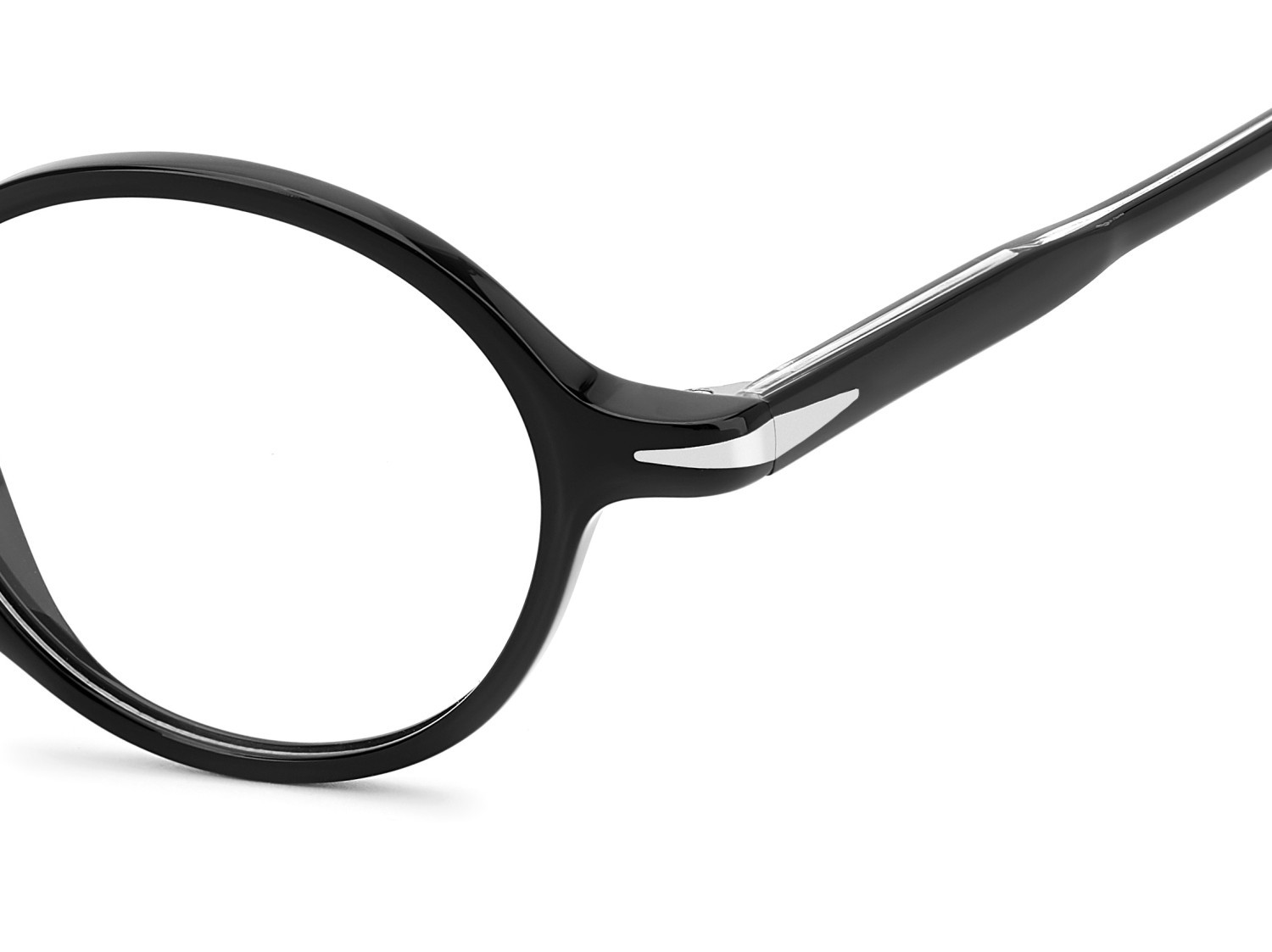Eyeglasses David Beckham Db 1214 109799 807 color black shape oval 