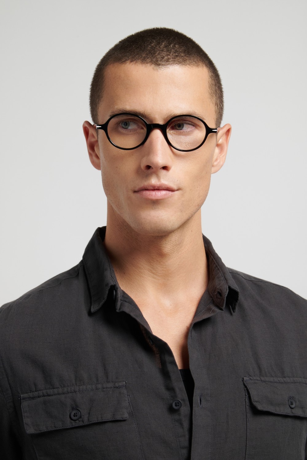 Eyeglasses David Beckham Db 1214 109799 807 color black shape oval 