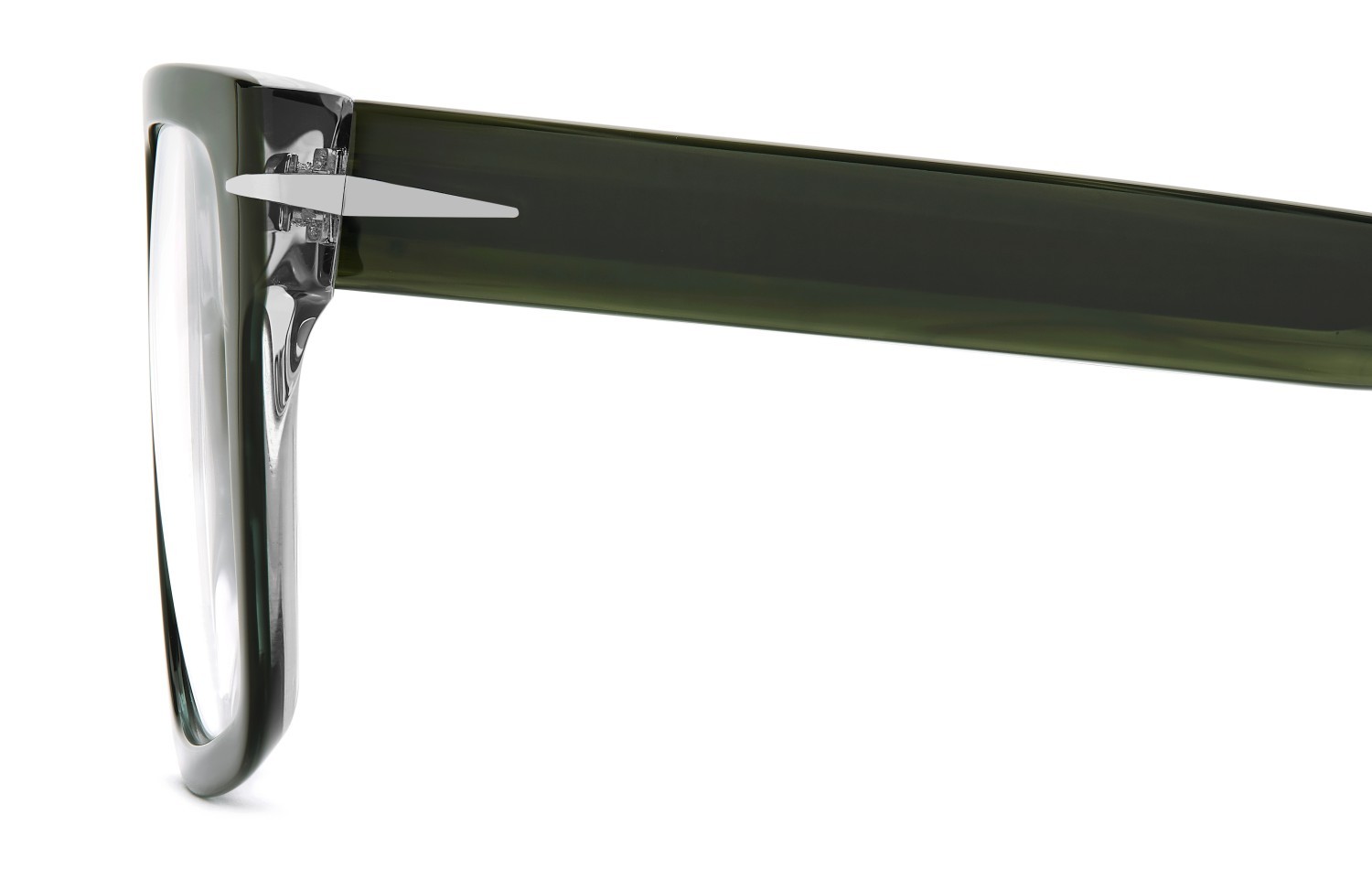 Occhiali da vista David Beckham Db 7154 109804 B59 colore green crystal forma quadrato 