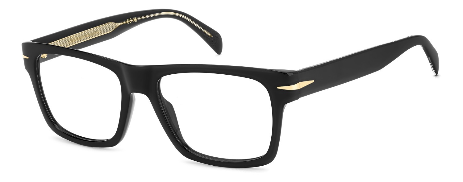 Occhiali da vista David Beckham Db 7155 109805 807 colore black forma quadrato 