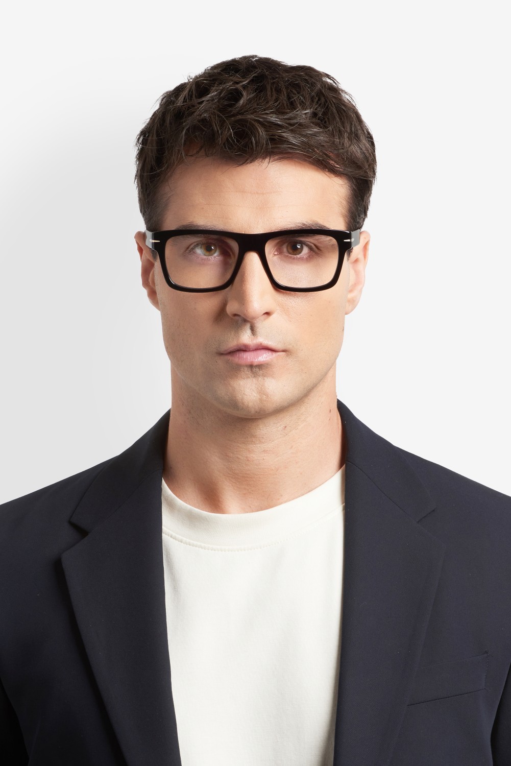 Occhiali da vista David Beckham Db 7155 109805 807 colore black forma quadrato 