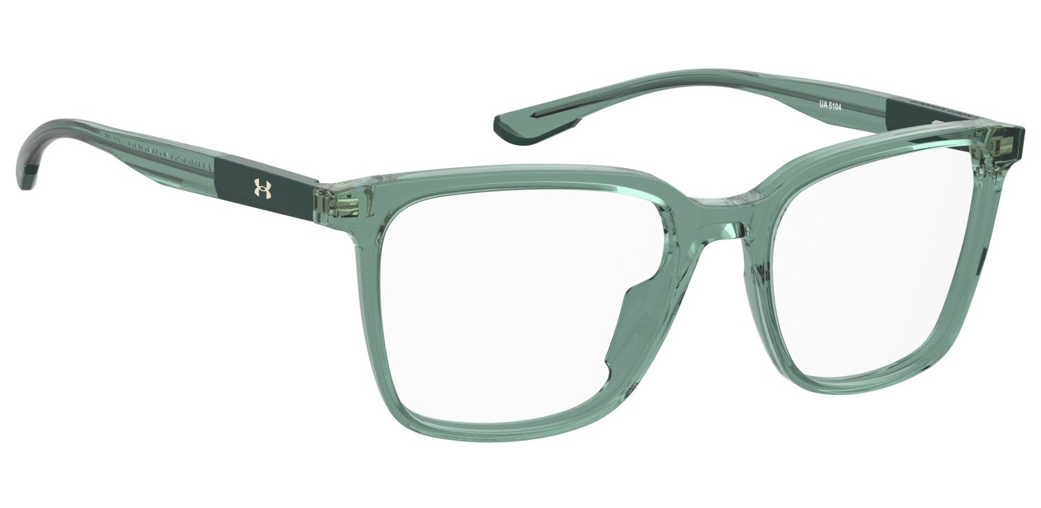 Eyeglasses Under Armour Ua 5104 109817 0OX color crystal green shape rectangle 