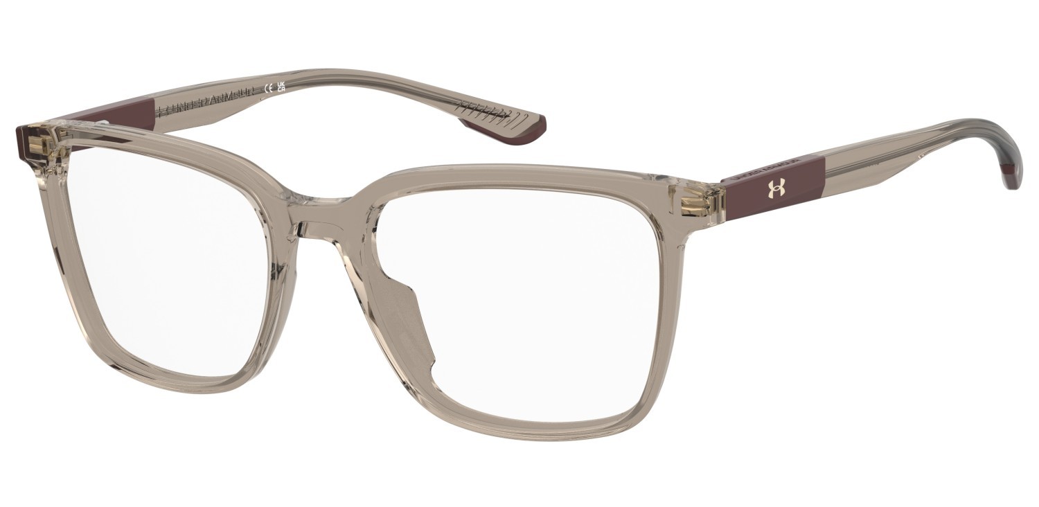 Eyeglasses Under Armour Ua 5104 109817 SD9 color beige crystal shape rectangle 