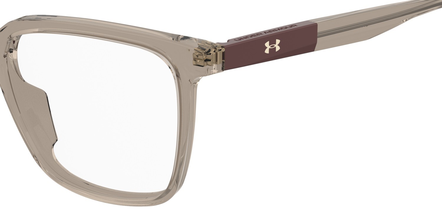 Eyeglasses Under Armour Ua 5104 109817 SD9 color beige crystal shape rectangle 