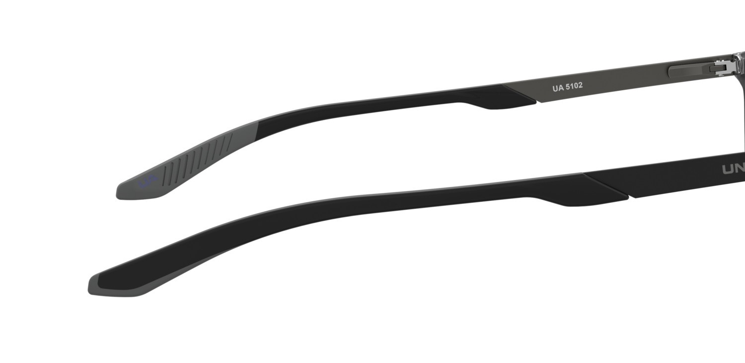 Eyeglasses Under Armour Ua 5102 109818 7C5 color black crystal shape rectangle 