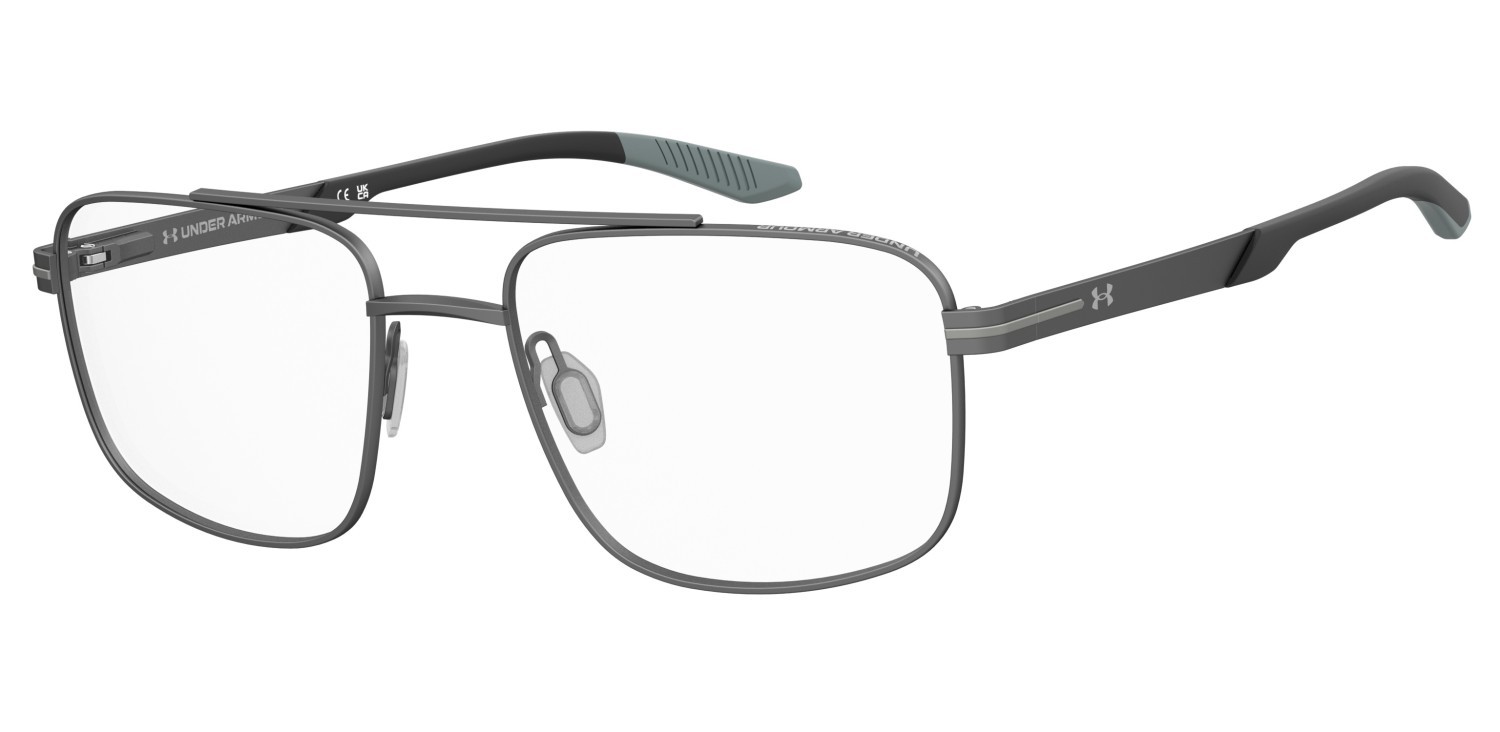 Eyeglasses Under Armour Ua 5103/G 109819 V6D color matte dark ruthenium blue shape rectangle 