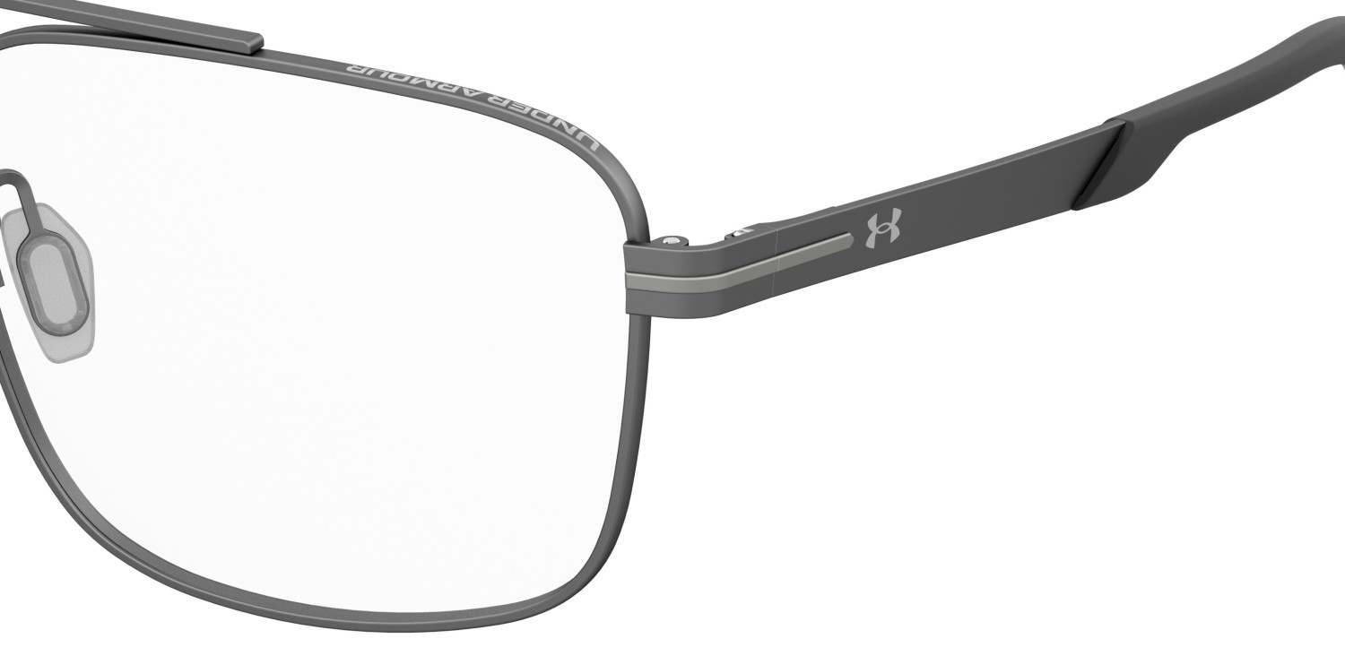 Eyeglasses Under Armour Ua 5103/G 109819 V6D color matte dark ruthenium blue shape rectangle 