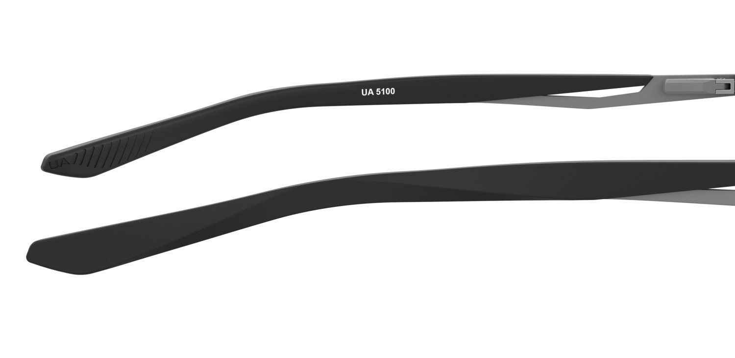 Eyeglasses Under Armour Ua 5100 109821 807 color black shape rectangle 