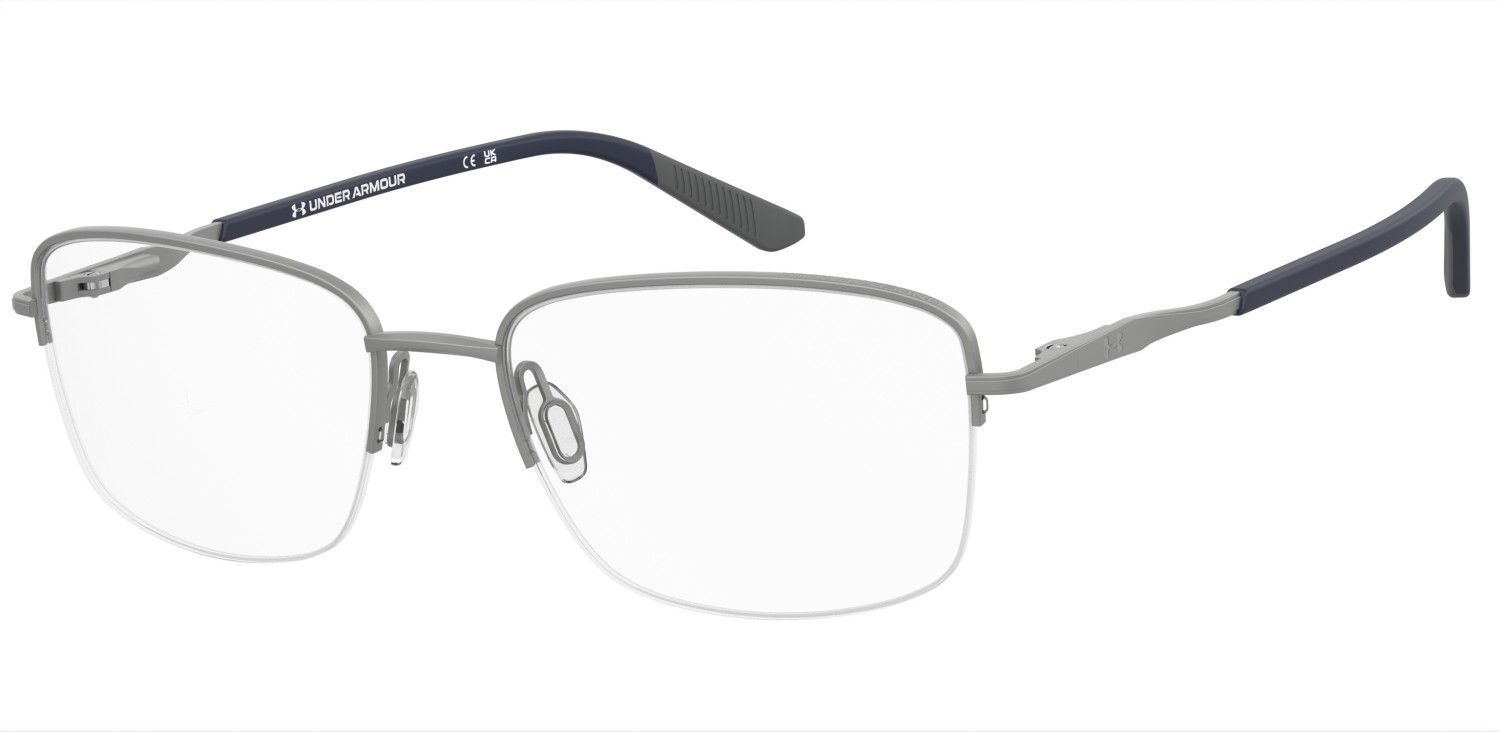 Eyeglasses Under Armour Ua 5096xl/G 109823 9T9 color matte ruthenium blue shape rectangle 