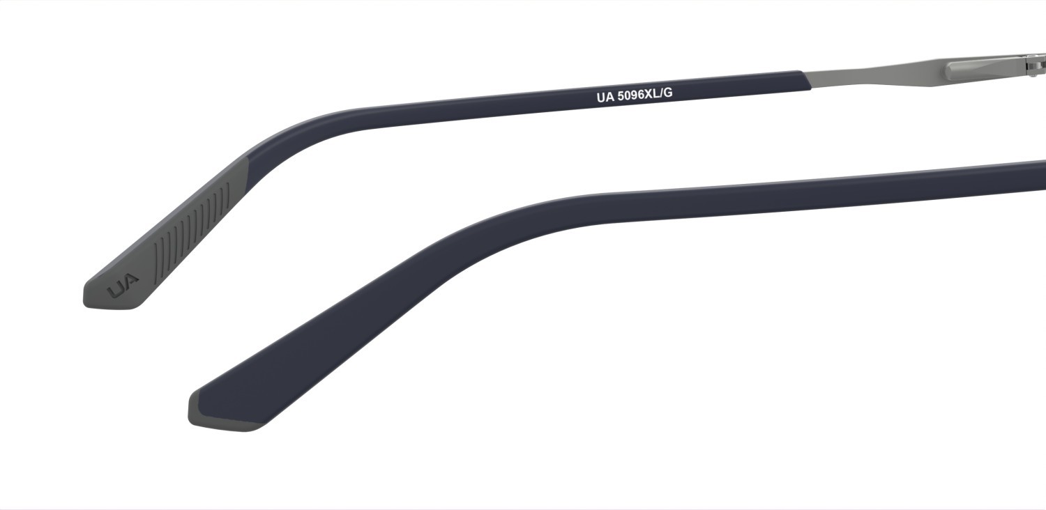 Eyeglasses Under Armour Ua 5096xl/G 109823 9T9 color matte ruthenium blue shape rectangle 