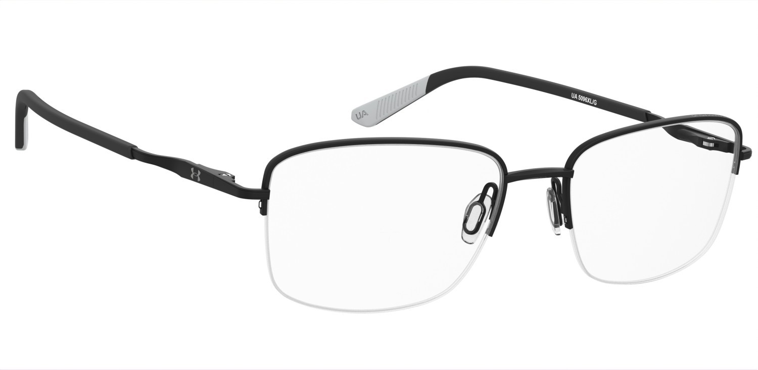 Eyeglasses Under Armour Ua 5096xl/G 109823 O6W color matte black grey shape rectangle 