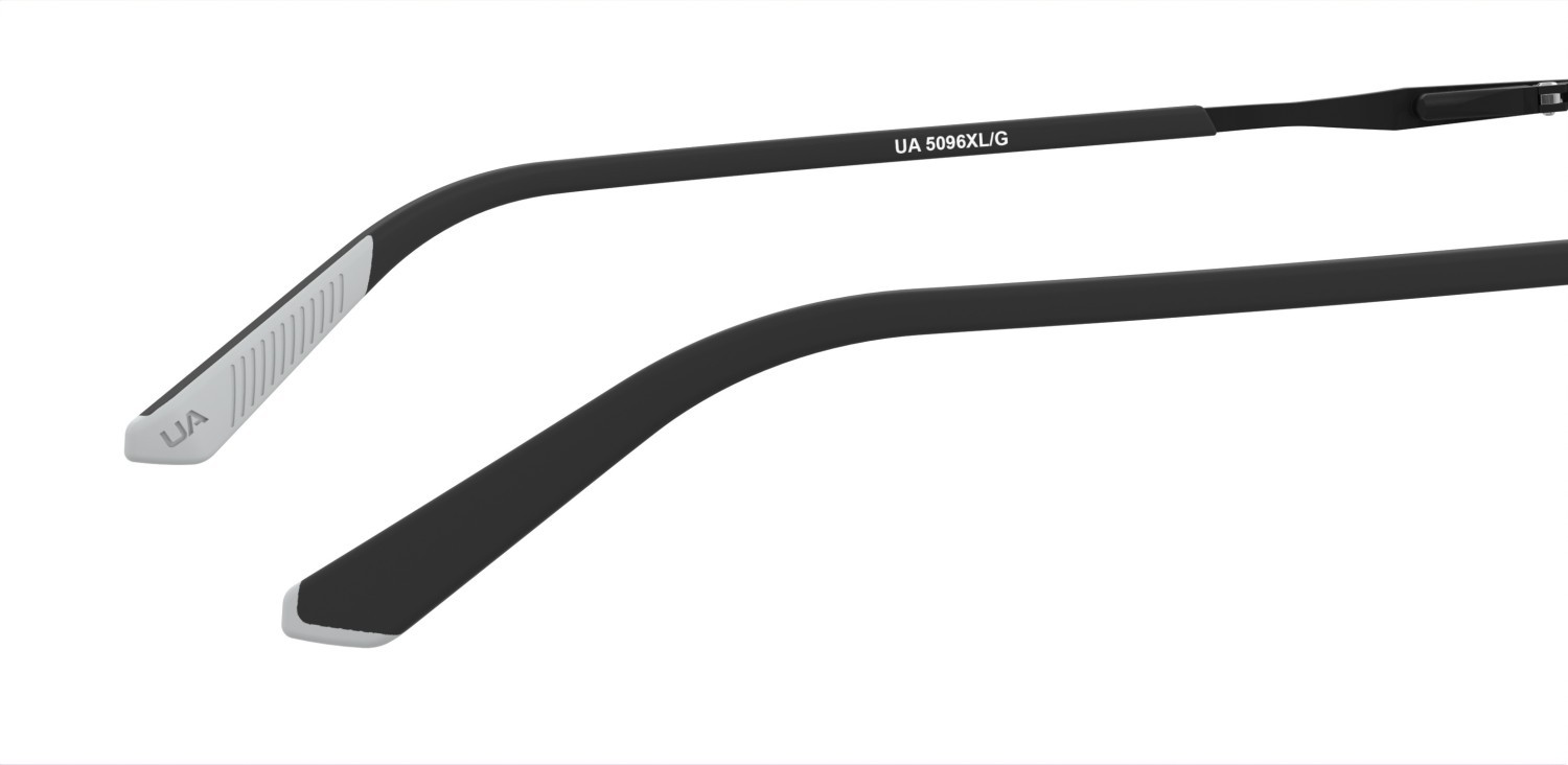 Eyeglasses Under Armour Ua 5096xl/G 109823 O6W color matte black grey shape rectangle 