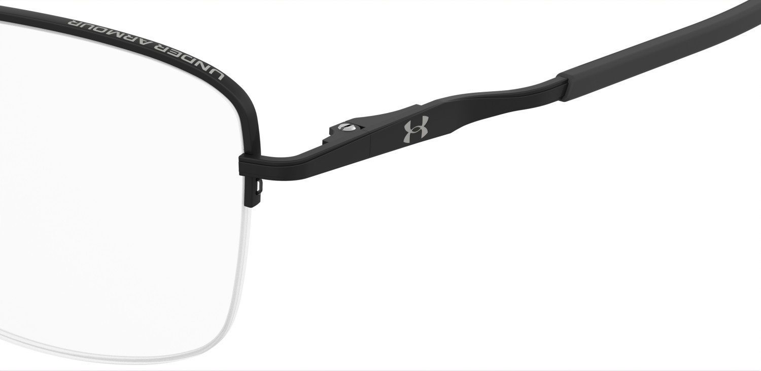 Eyeglasses Under Armour Ua 5096xl/G 109823 O6W color matte black grey shape rectangle 
