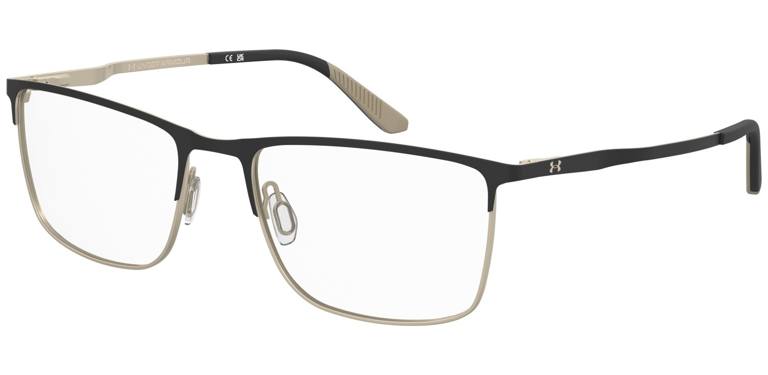 Brillen Under Armour Ua 5097xl/G 109824 I46 farbe matte black gold form rechteckig 