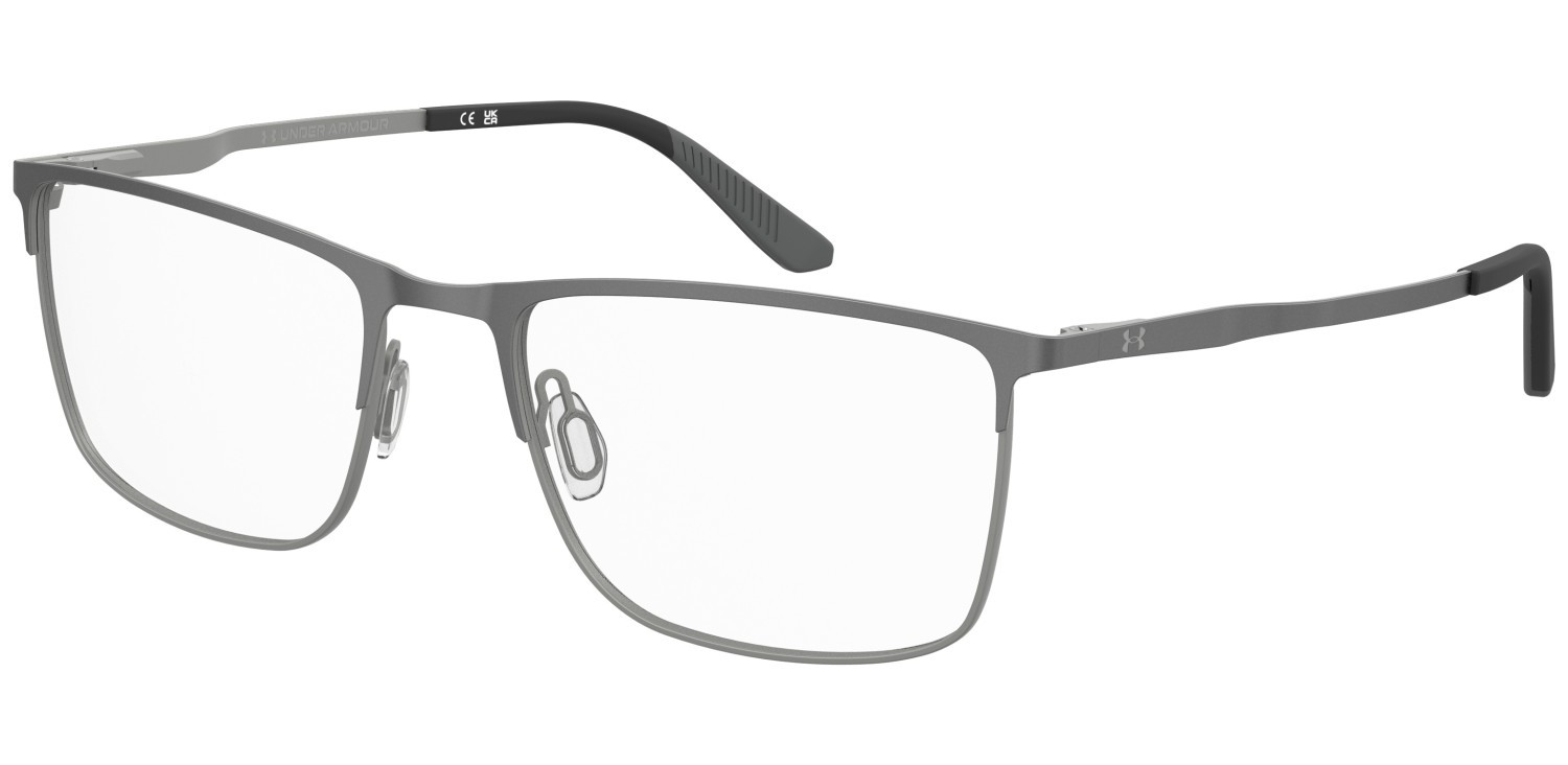 Eyeglasses Under Armour Ua 5097xl/G 109824 R80 color matte dark ruthenium shape rectangle 