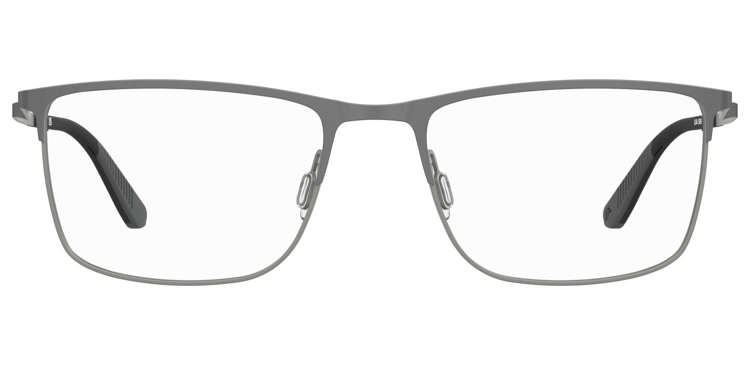 Eyeglasses Under Armour Ua 5097xl/G 109824 R80 color matte dark ruthenium shape rectangle 