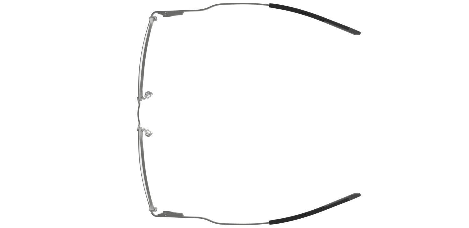Eyeglasses Under Armour Ua 5097xl/G 109824 R80 color matte dark ruthenium shape rectangle 