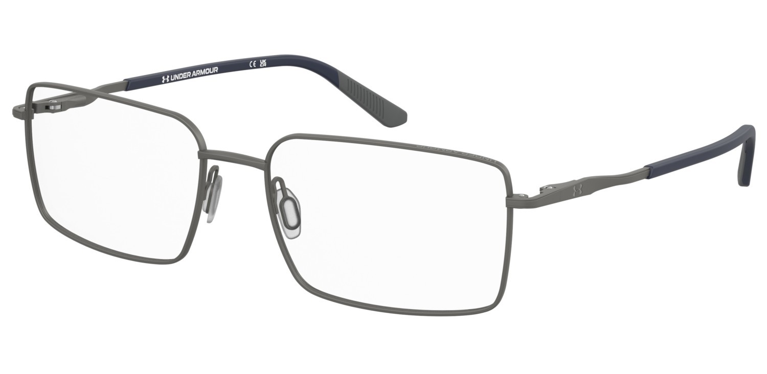 Brillen Under Armour Ua 5098xl/G 109825 V6D farbe matte dark ruthenium blue form rechteckig 