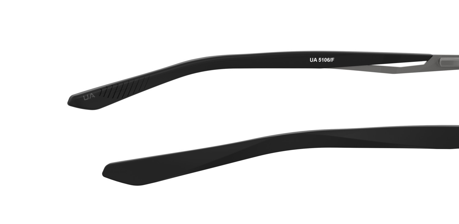 Eyeglasses Under Armour Ua 5106/F 109827 807 color black shape rectangle 