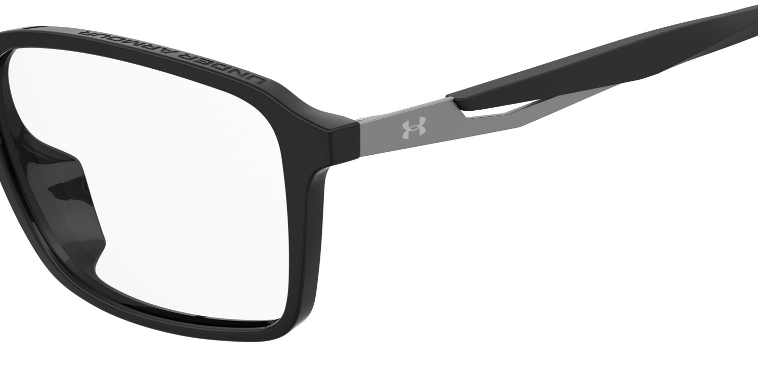 Eyeglasses Under Armour Ua 5106/F 109827 807 color black shape rectangle 
