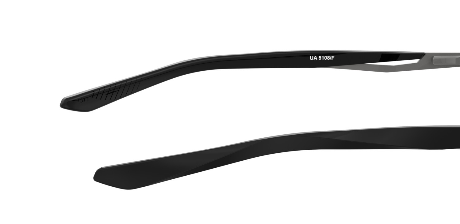 Eyeglasses Under Armour Ua 5108/F 109829 003 color matte black shape rectangle 