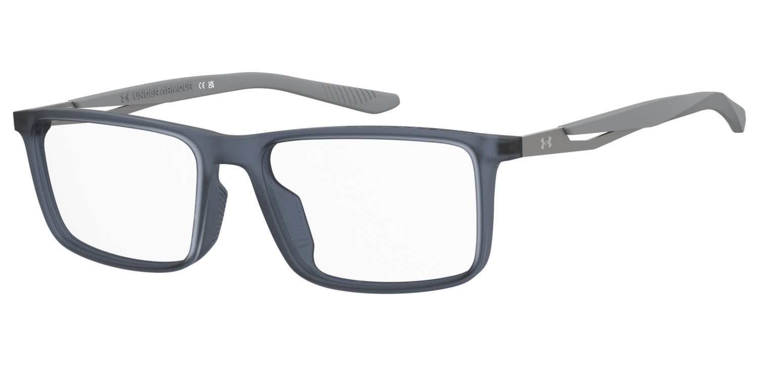 Eyeglasses Under Armour Ua 5108/F 109829 XW0 color blue grey shape rectangle 