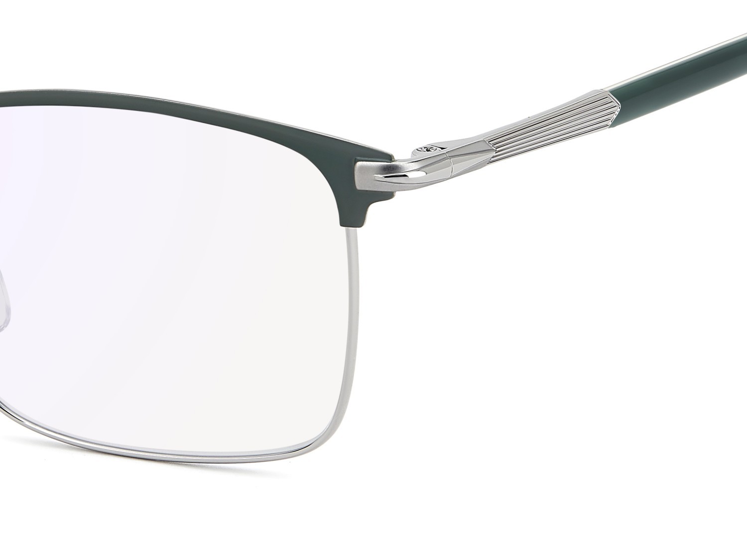 Eyeglasses David Beckham Db 1201/G 109830 EAN color matte green ruthenium shape rectangle 