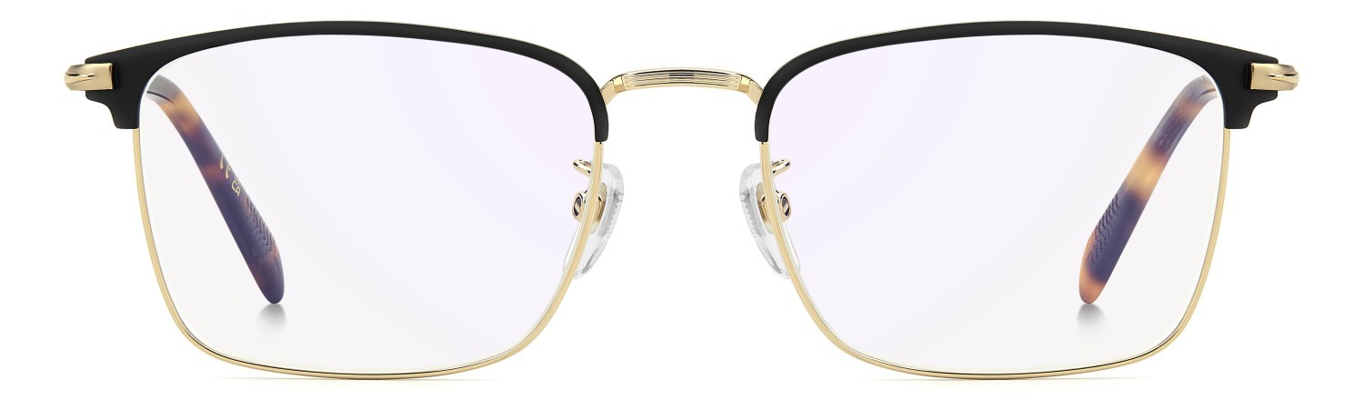 Occhiali da vista David Beckham Db 1201/G 109830 I46 colore matte black gold forma rettangolare 