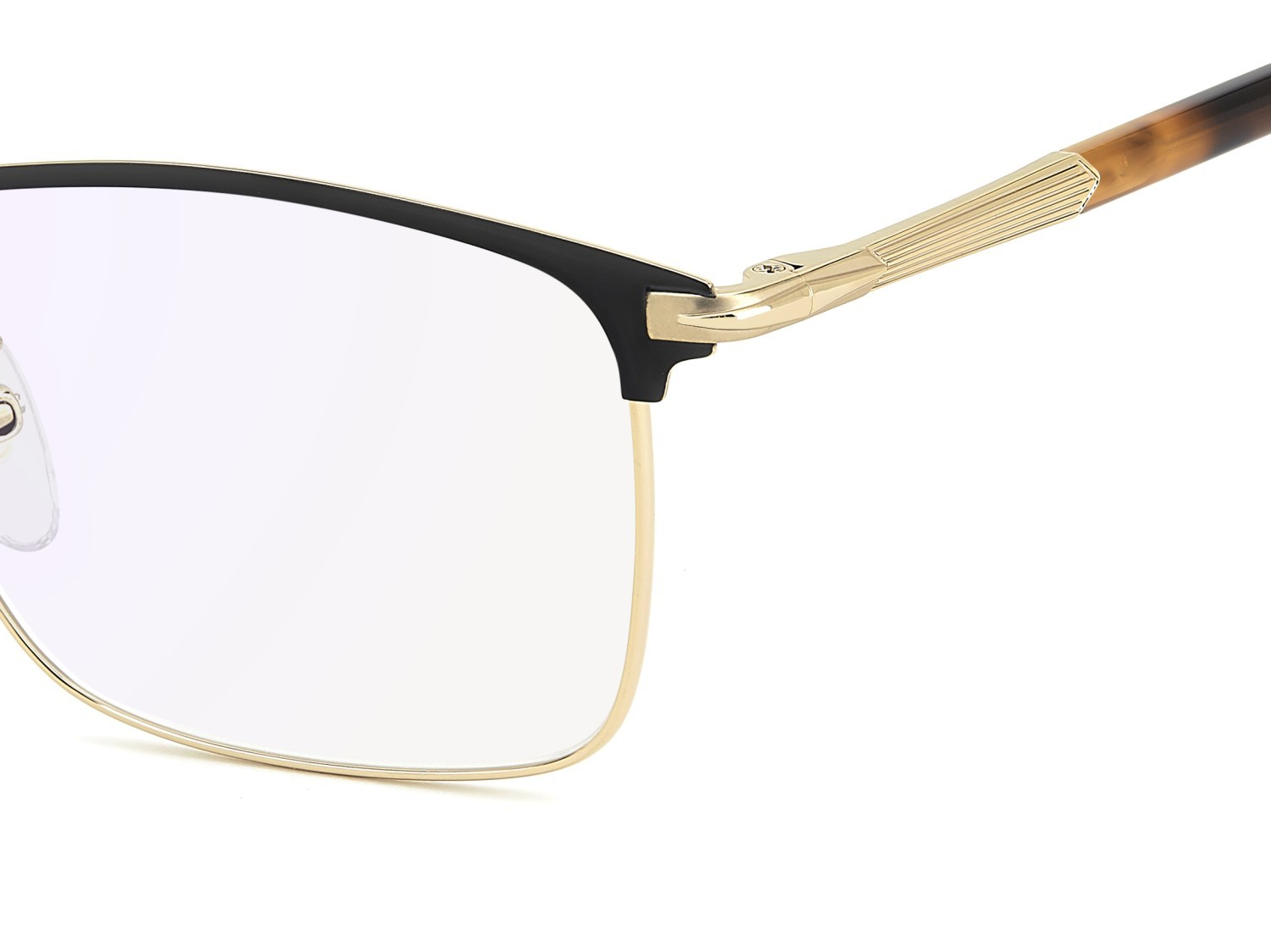 Occhiali da vista David Beckham Db 1201/G 109830 I46 colore matte black gold forma rettangolare 