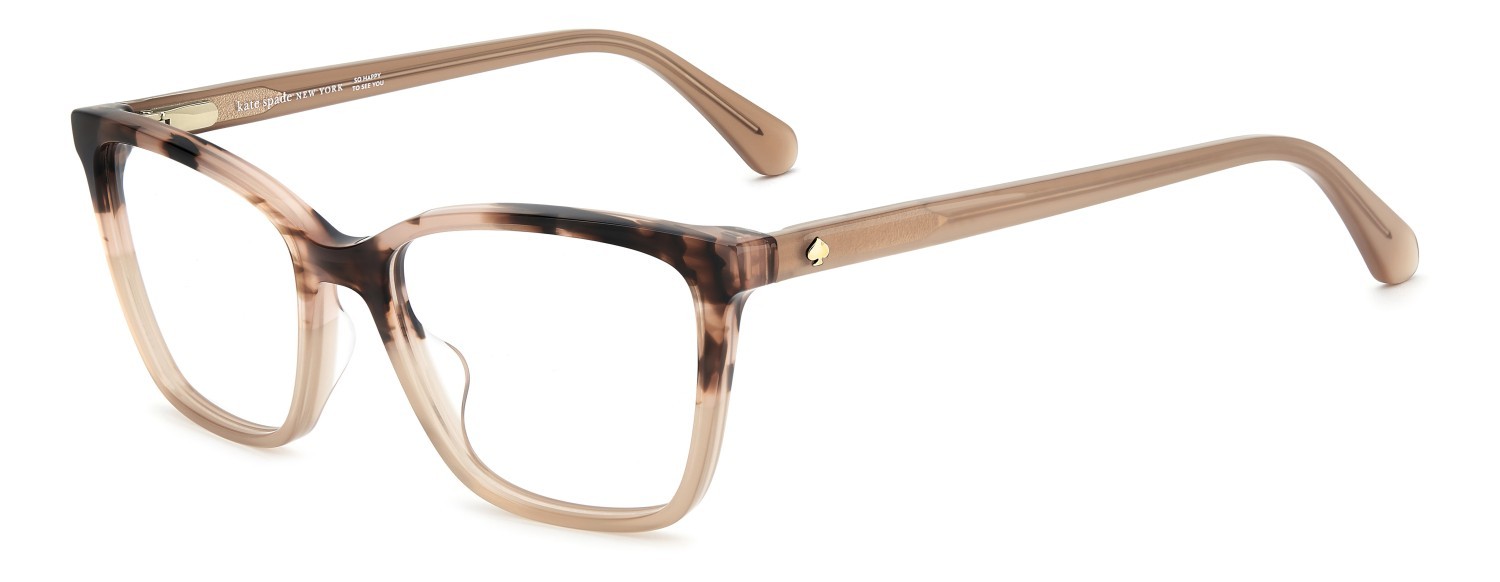 Eyeglasses Kate Spade Ks Jalinda 2 109832 XLT color havana beige shape rectangle 