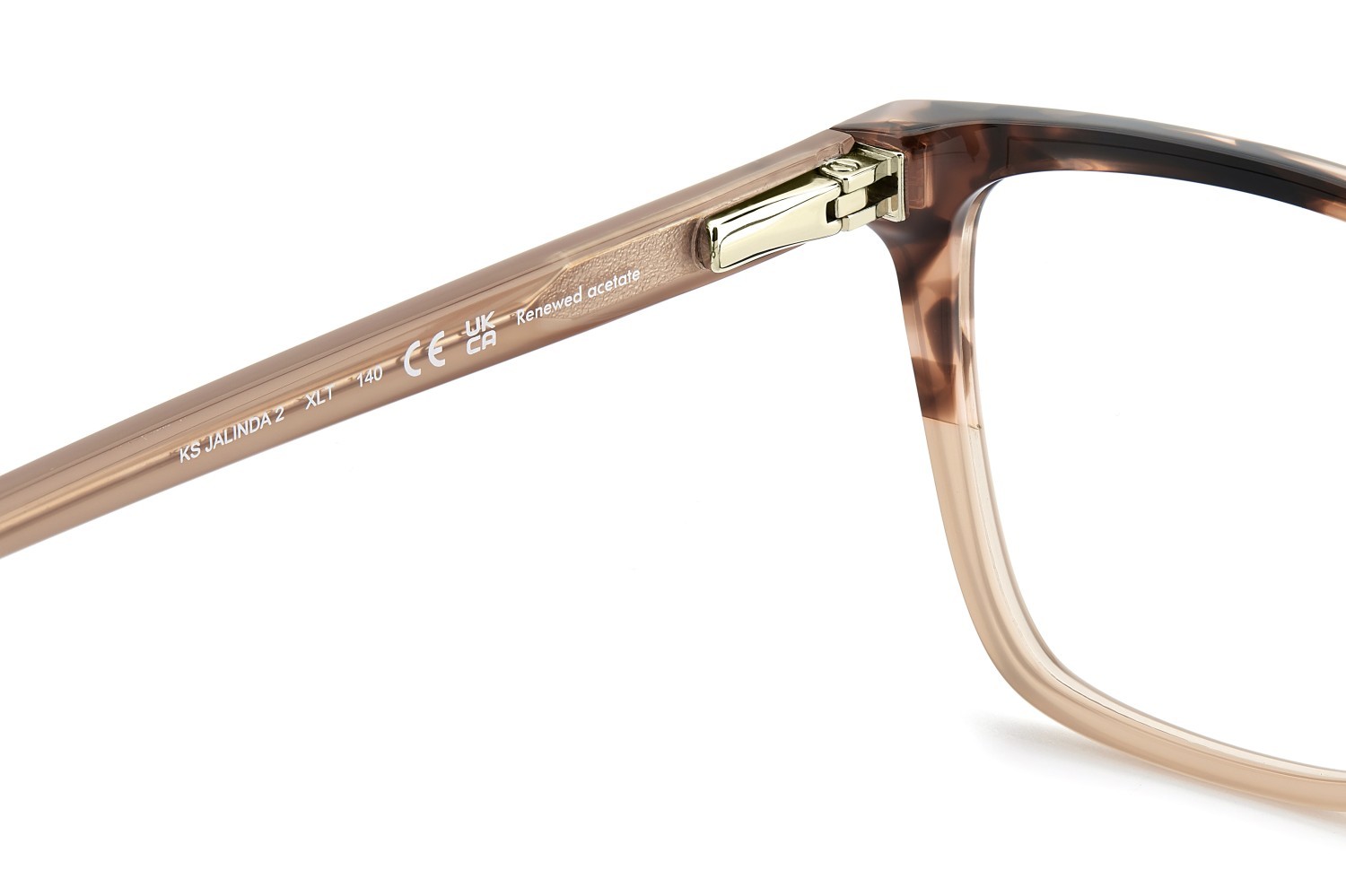 Eyeglasses Kate Spade Ks Jalinda 2 109832 XLT color havana beige shape rectangle 