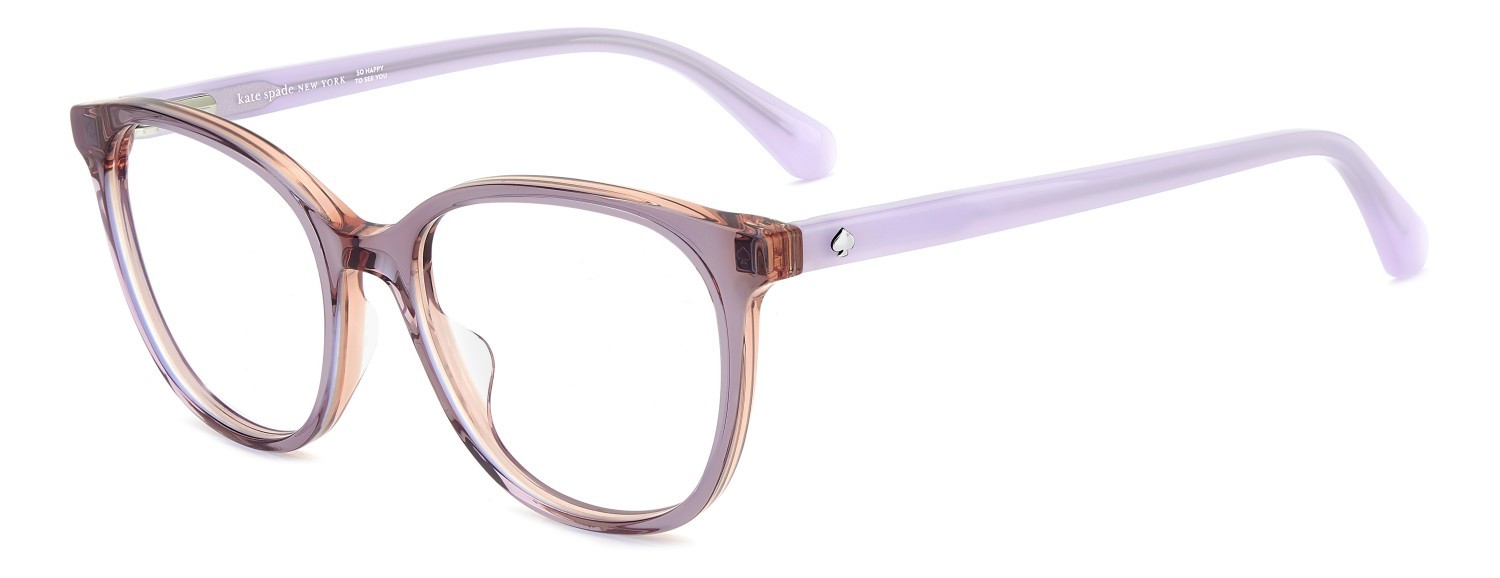Occhiali da vista Kate Spade Ks Adelle 2 109833 A30 colore violet pink forma quadrato 