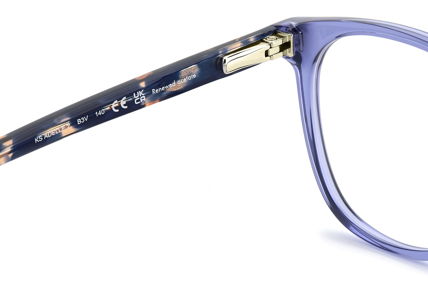 Occhiali da vista Kate Spade Ks Adelle 2 109833 B3V colore violet forma quadrato 