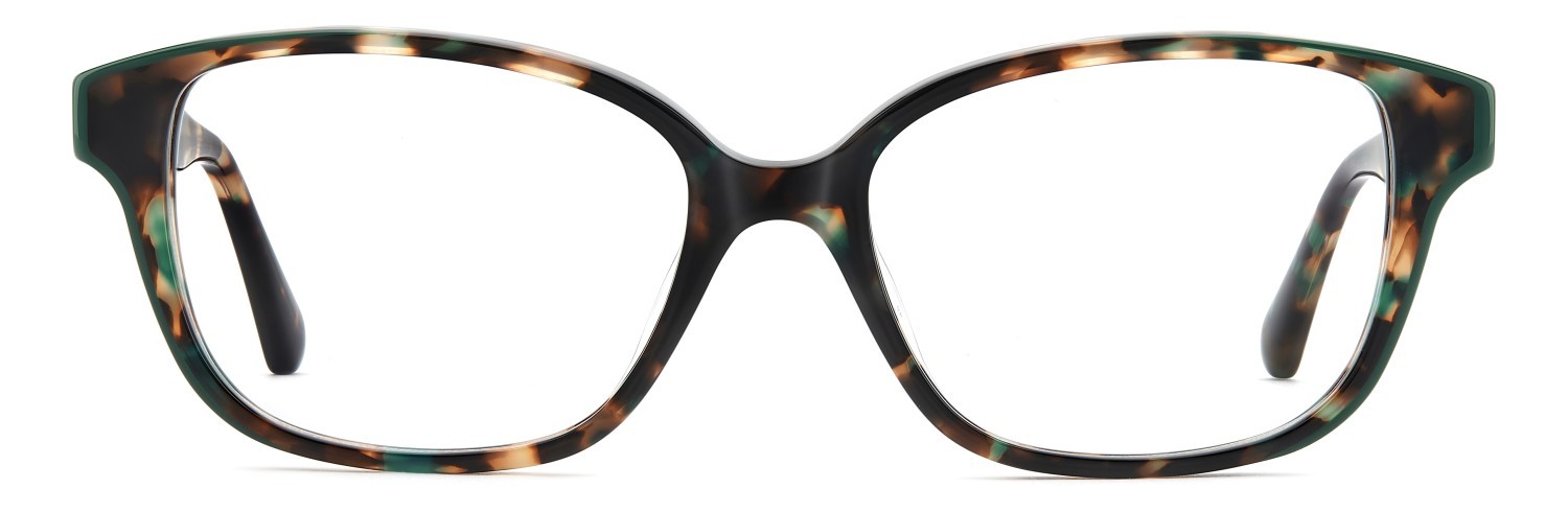 Occhiali da vista Kate Spade Ks Cherette 2 109834 YJE colore green havana green forma rettangolare 