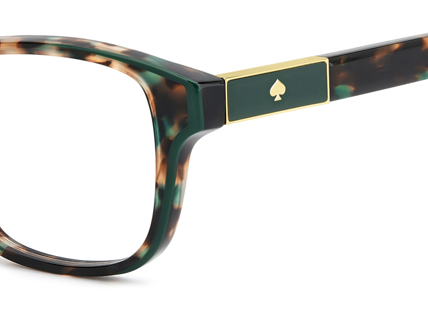 Occhiali da vista Kate Spade Ks Cherette 2 109834 YJE colore green havana green forma rettangolare 