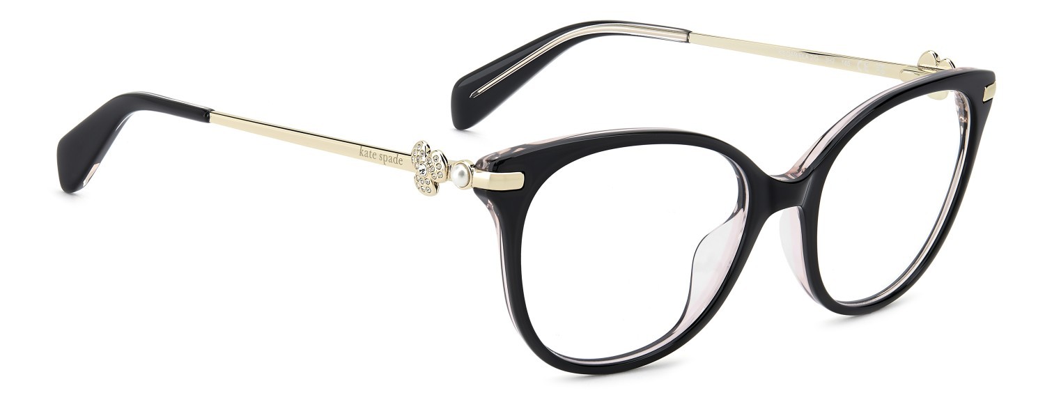 Occhiali da vista Kate Spade Ks Dariela 2/G 109836 3H2 colore black pink forma quadrato 