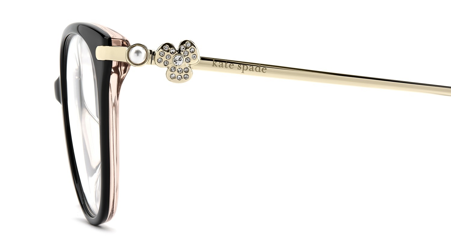 Occhiali da vista Kate Spade Ks Dariela 2/G 109836 3H2 colore black pink forma quadrato 