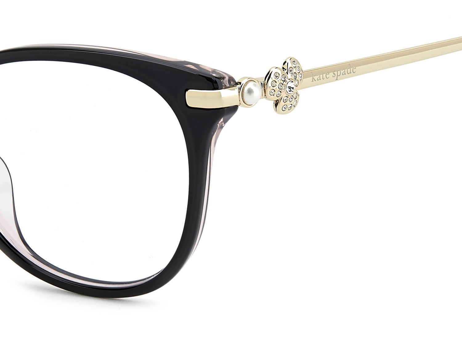 Occhiali da vista Kate Spade Ks Dariela 2/G 109836 3H2 colore black pink forma quadrato 
