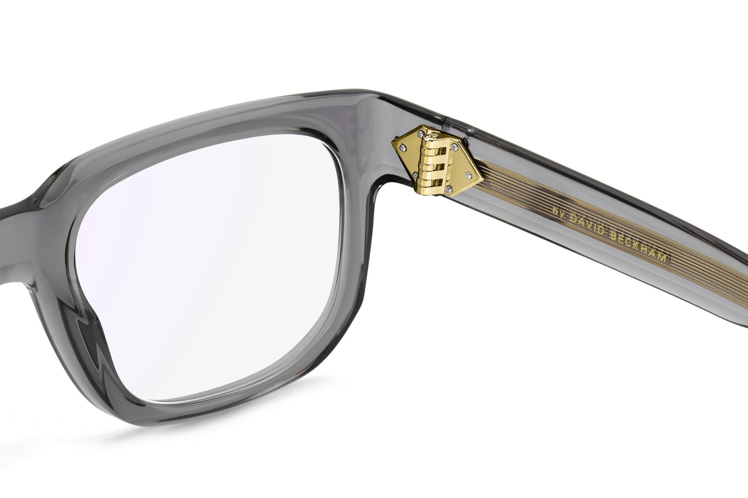 Eyeglasses David Beckham Db 7156 109845 KB7 color grey shape square lenses blue mirror