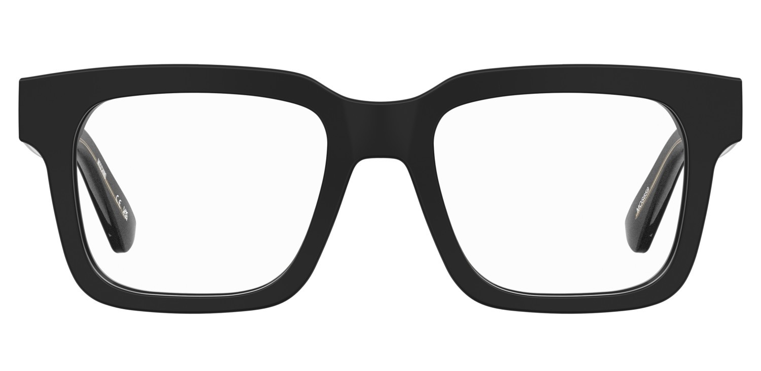 Eyeglasses Moschino Mos659 109847 807 color black shape square 