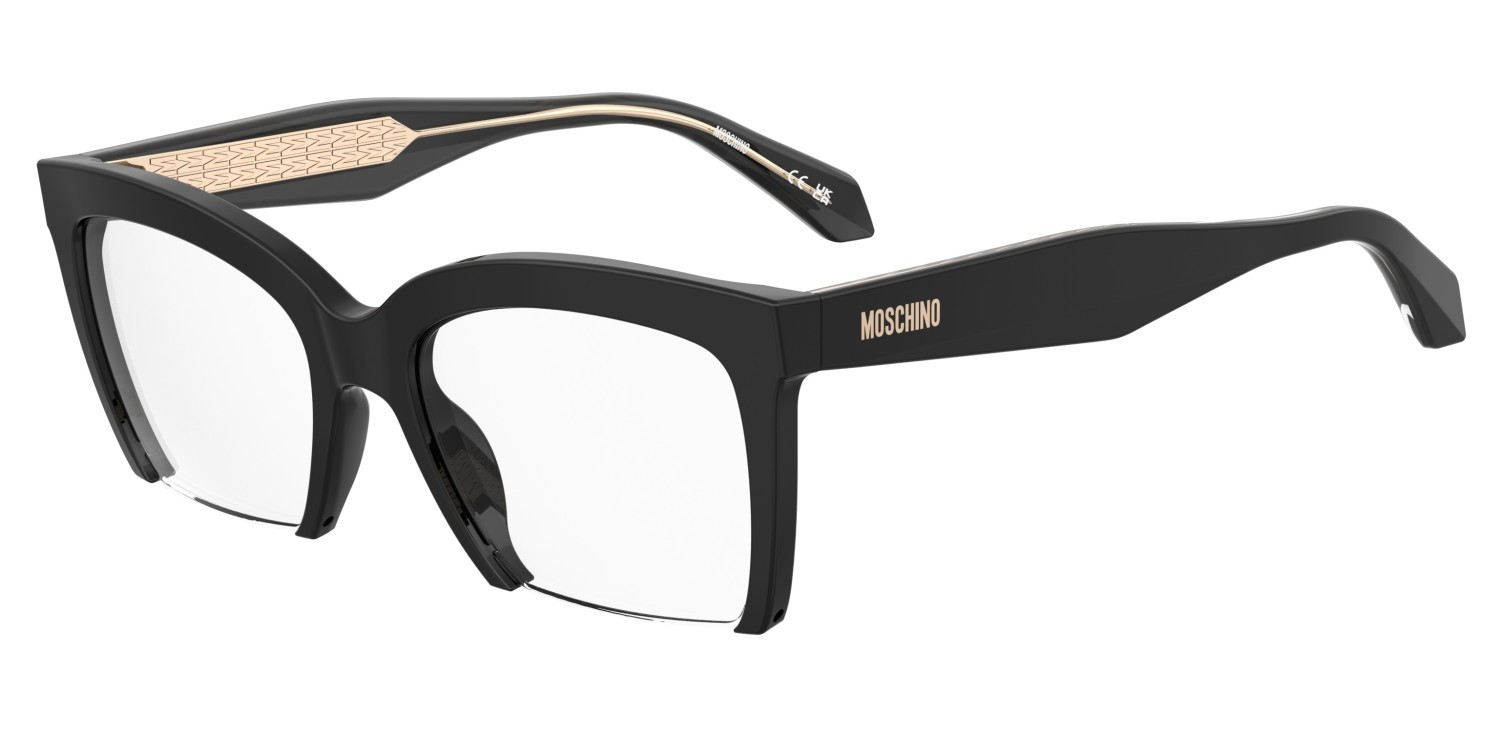 Occhiali da vista Moschino Mos654 109848 807 colore black forma cat eye 