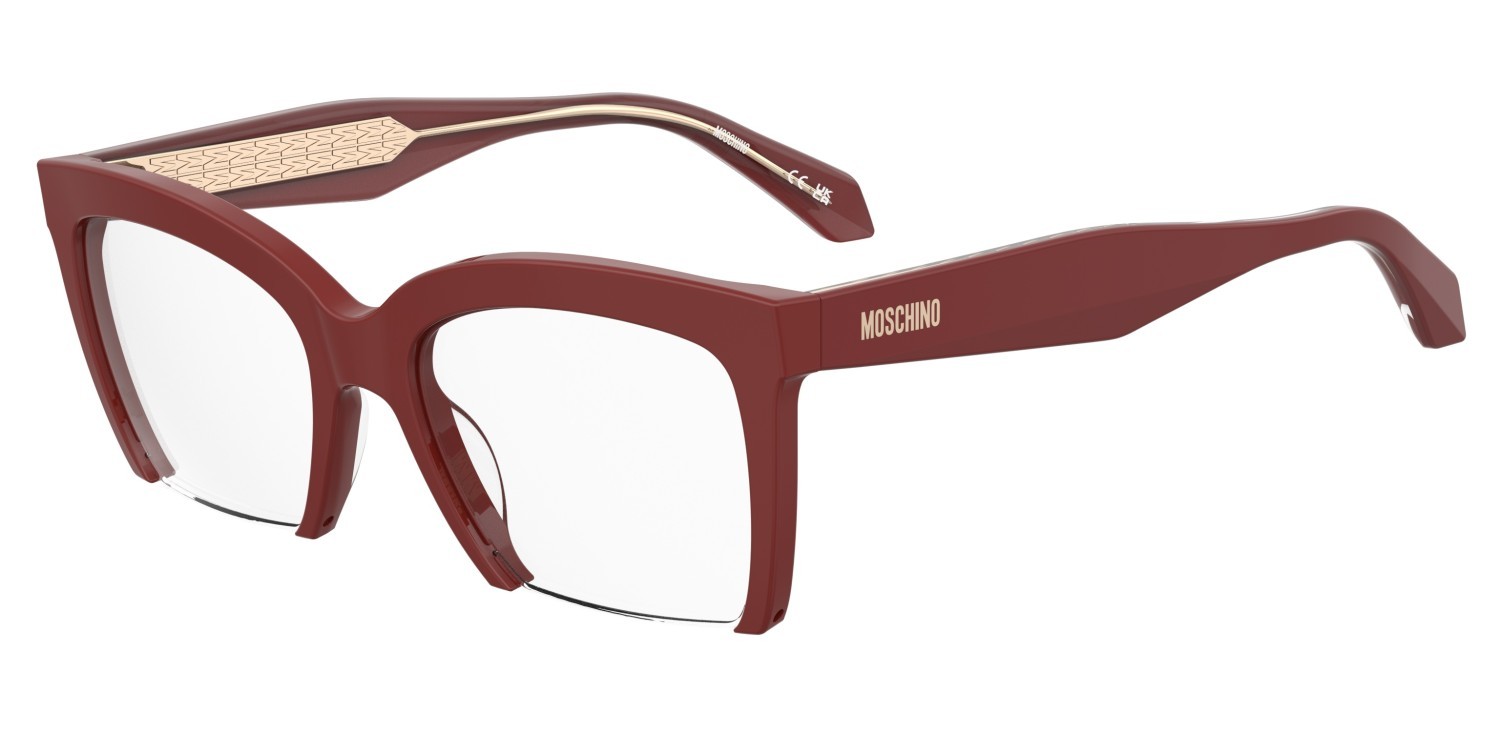 Occhiali da vista Moschino Mos654 109848 C9A colore red forma cat eye 