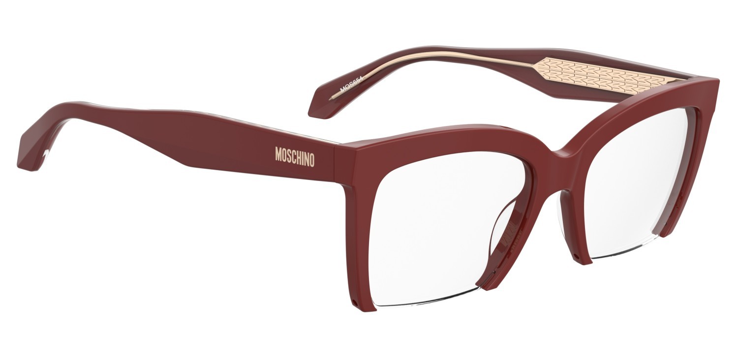Occhiali da vista Moschino Mos654 109848 C9A colore red forma cat eye 