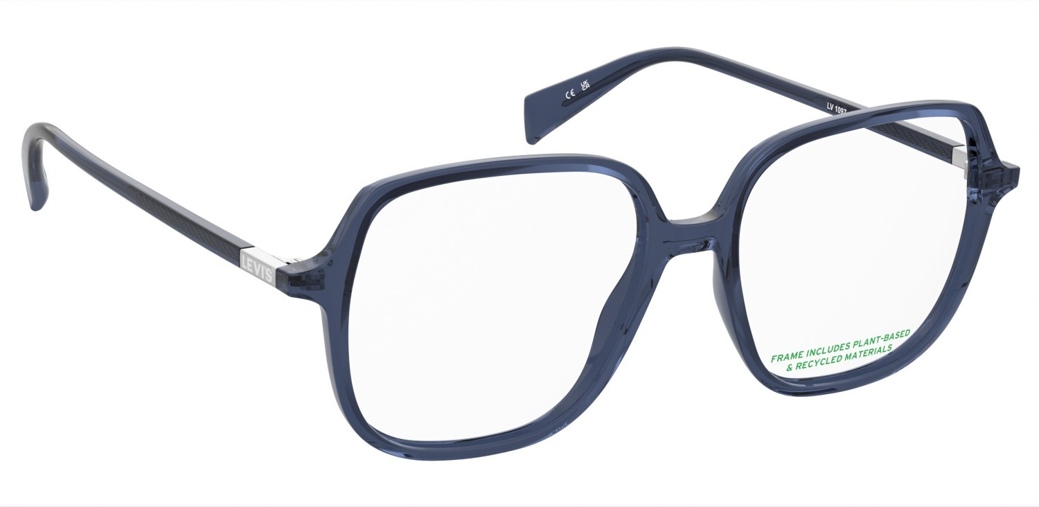 Brillen Levi's Lv 1097 109882 PJP farbe blue form quadratisch 