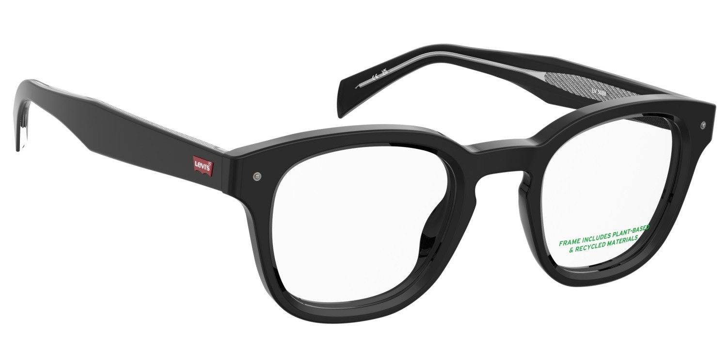 Brillen Levi's Lv 5088 109887 807 farbe black form quadratisch 