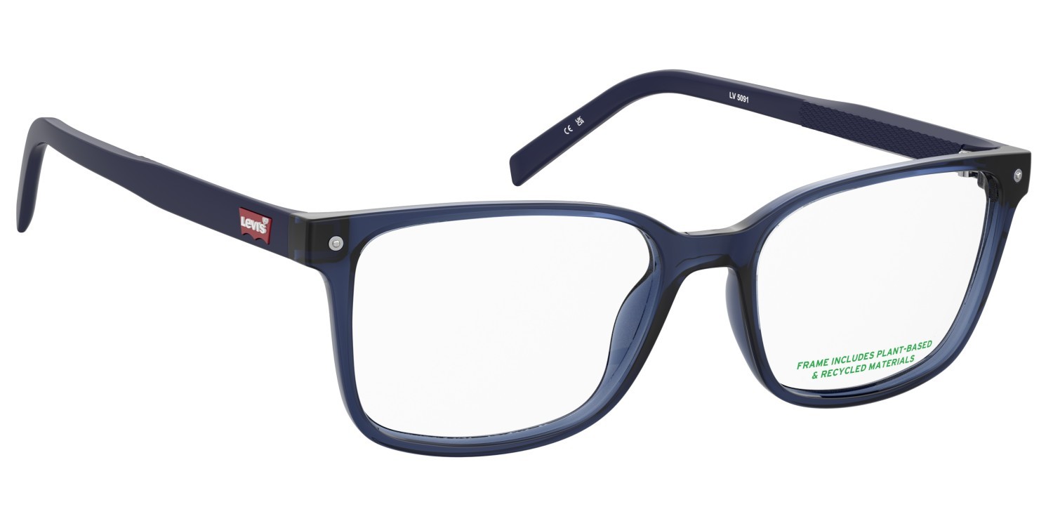 Brillen Levi's Lv 5091 109891 PJP farbe blue form rechteckig 